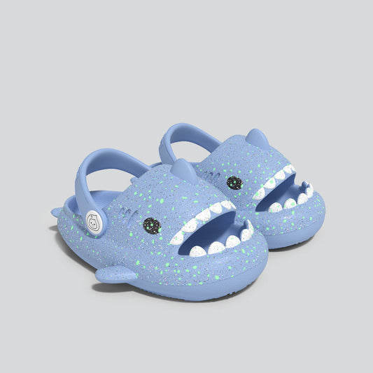 Glow in the dark shark slippers for kids